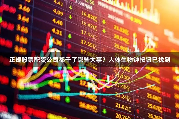 正规股票配资公司都干了哪些大事？人体生物钟按钮已找到